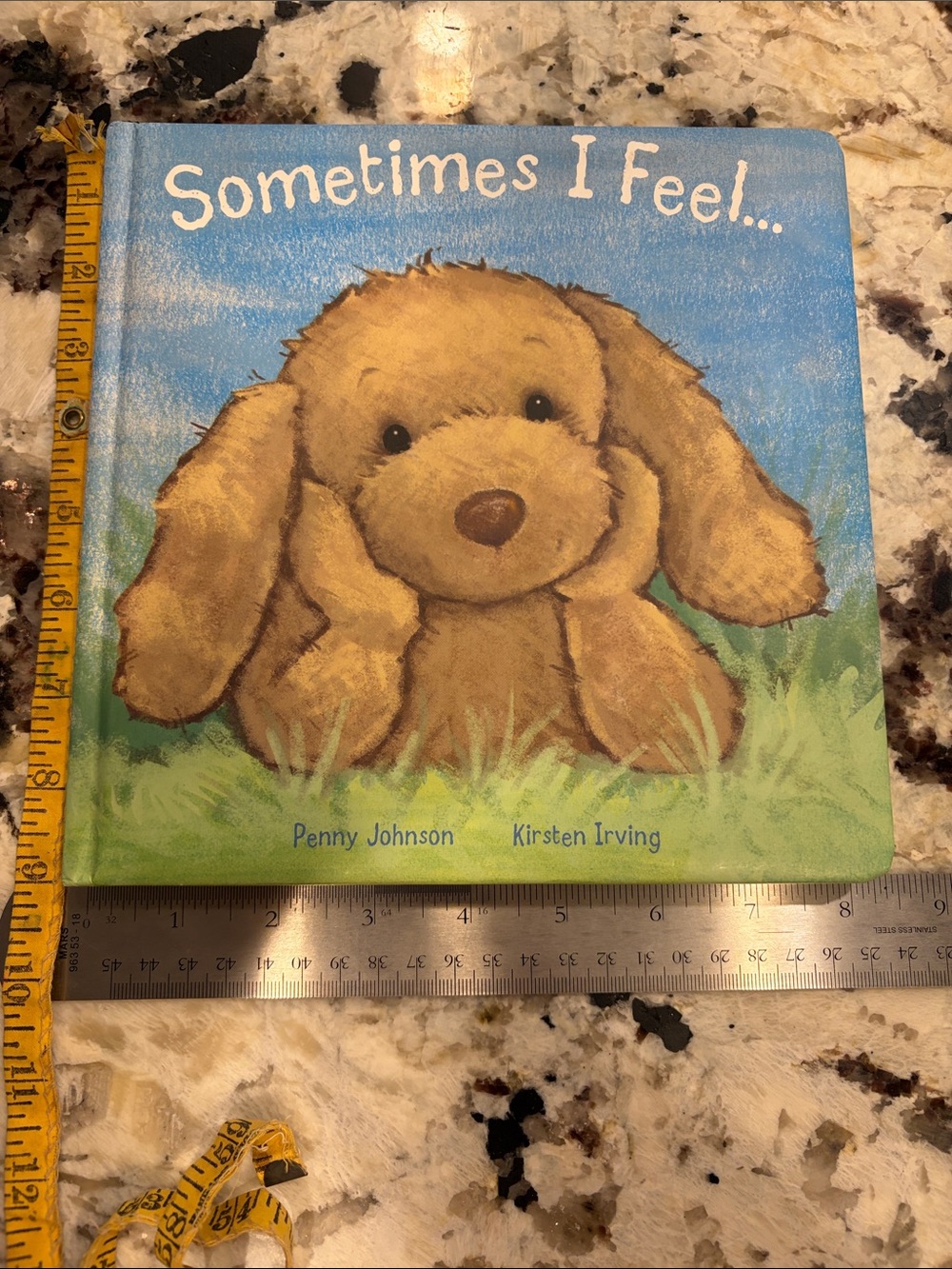 Sometimes I Feel... Children's Jellycat Board Book -